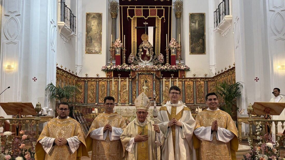 La Diócesis de Huelva celebra la ordenación de nuevos ministros en La Merced


