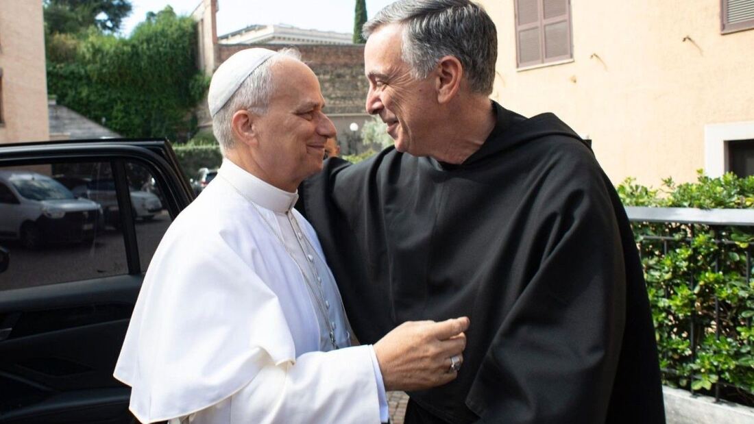 El Papa León XIV anima a los agustinos a reavivar su espíritu misionero en Roma

