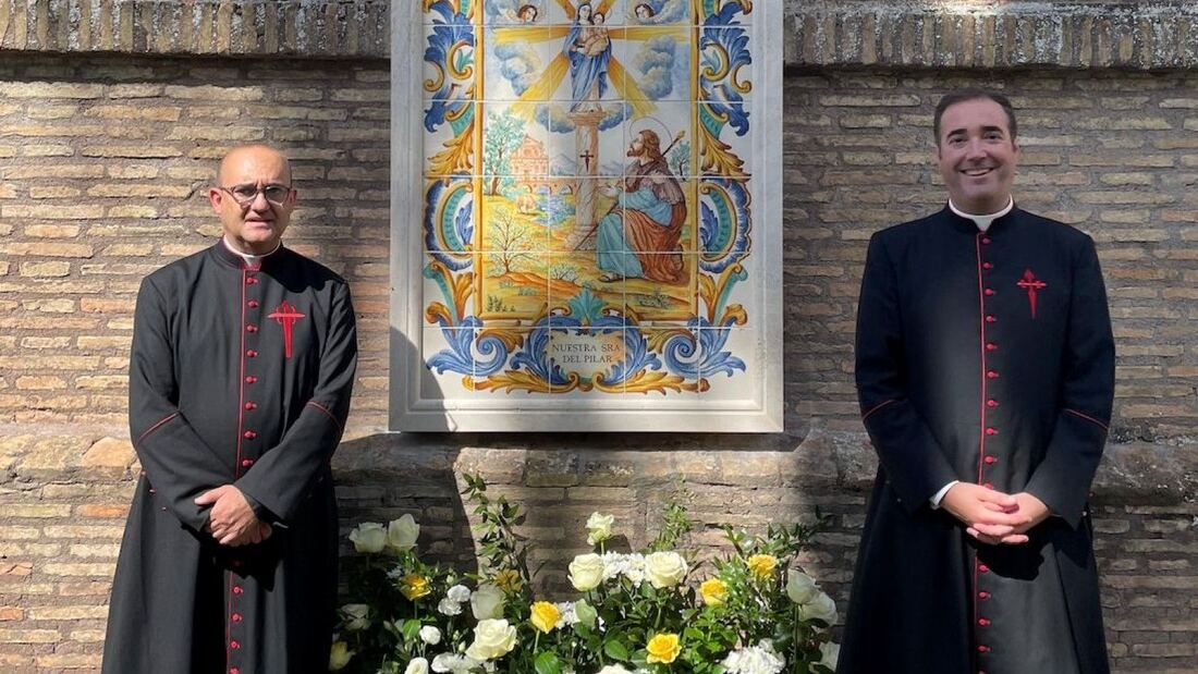España consagra la imagen del Pilar en los Jardines Vaticanos

