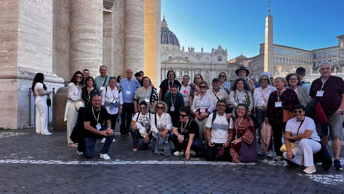 Los catequistas de Santiago participan en el jubileo en Roma
