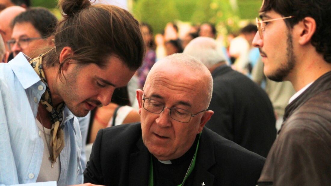 El obispo auxiliar Avendaño Perea clausura el Jubileo de jóvenes en Madrid

