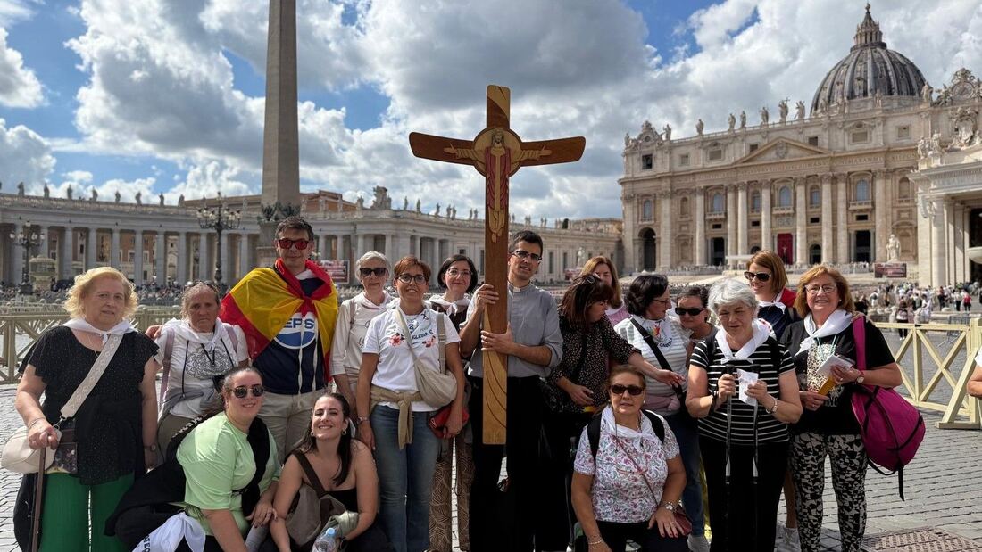 Diecisiete catequistas de Burgos peregrinan a Roma en el Año Jubilar

