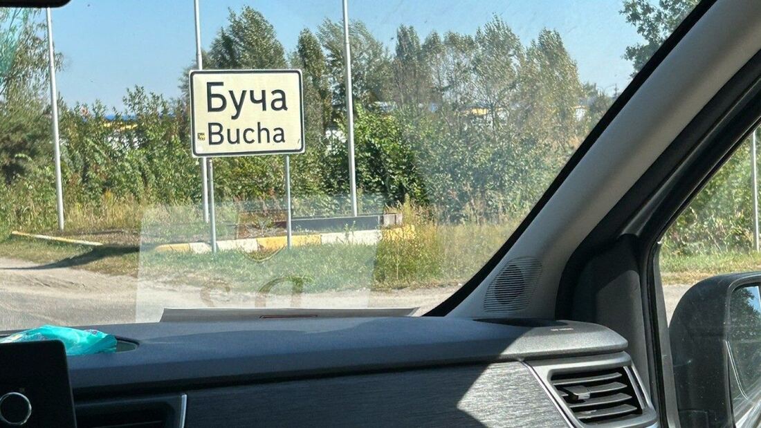 El sacerdote Andriy Halavin recuerda la ocupación rusa en Bucha

