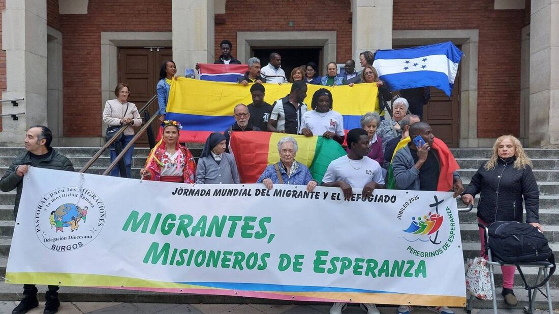 El Jubileo de los Migrantes reúne culturas diversas en Miranda de Ebro

