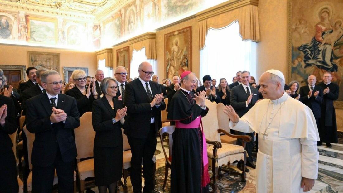 El Papa León XIV agradece a los Caballeros de Colón su labor caritativa

