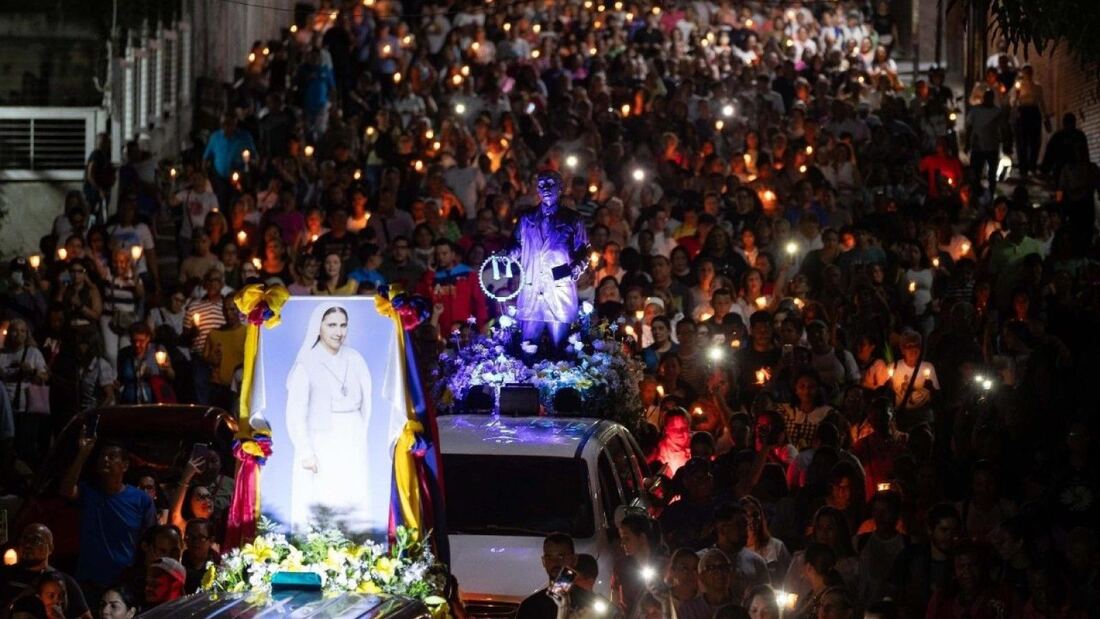 Venezuela celebra a sus primeros santos: José Gregorio Hernández y Carmen Rendiles

