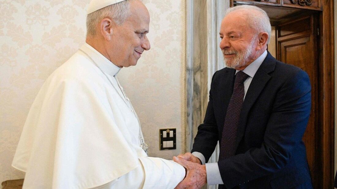 Lula invita al Papa León XIV a la COP30 en la Amazonía brasileña

