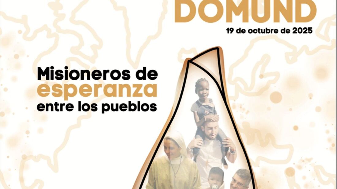 La Iglesia celebra el DOMUND 2025 bajo el lema "Misioneros de esperanza"

