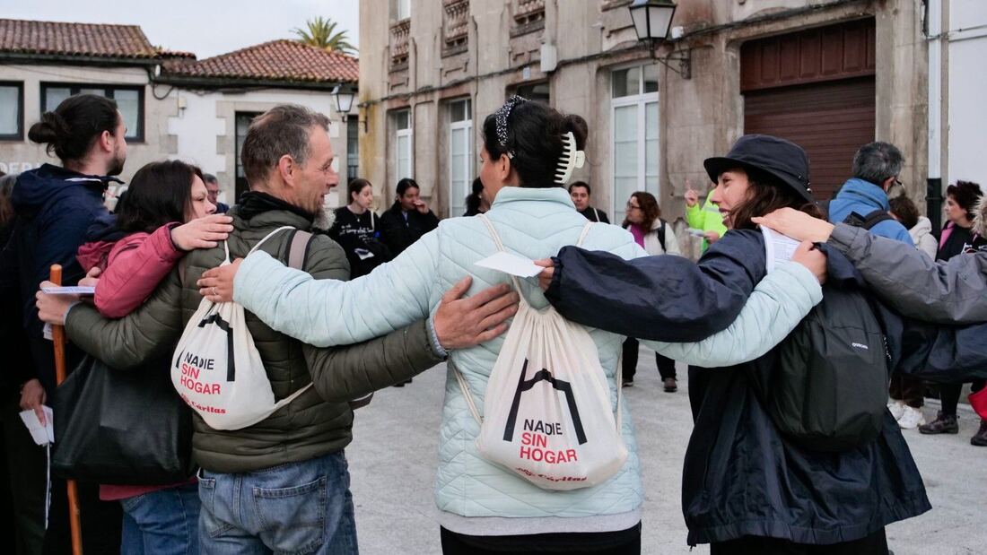 Cáritas Española lanza una campaña para respaldar a las personas sin hogar