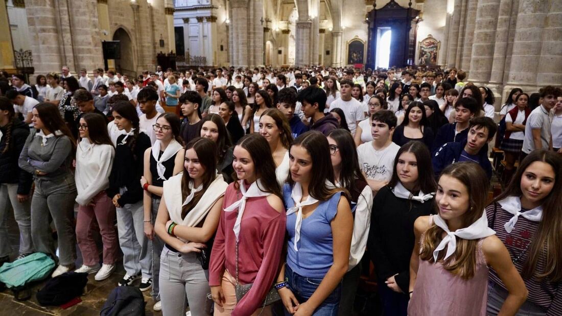 La Catedral de Valencia acoge una celebración jubilar educativa diocesana


