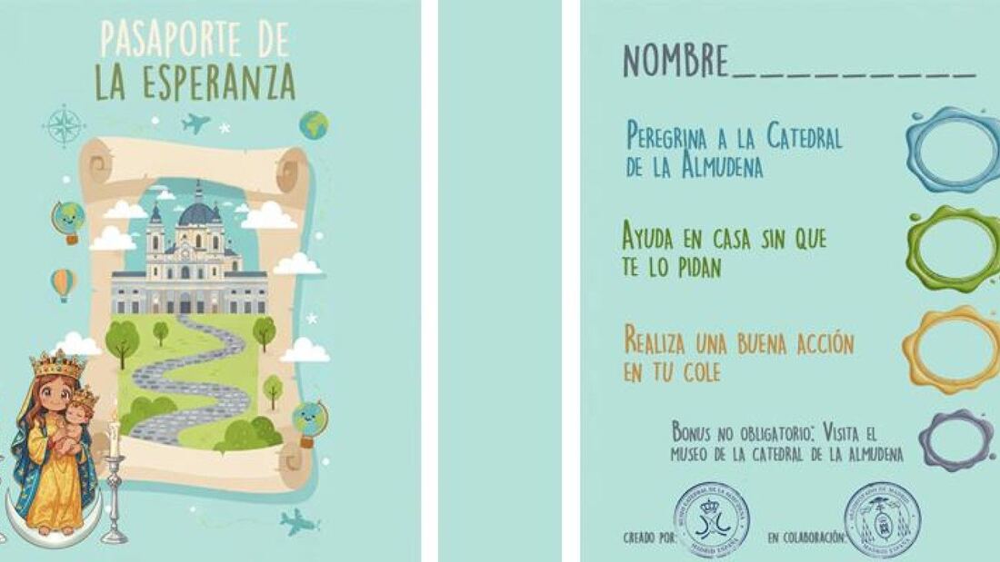 El Museo Catedral de la Almudena presenta el Pasaporte del Peregrino infantil

