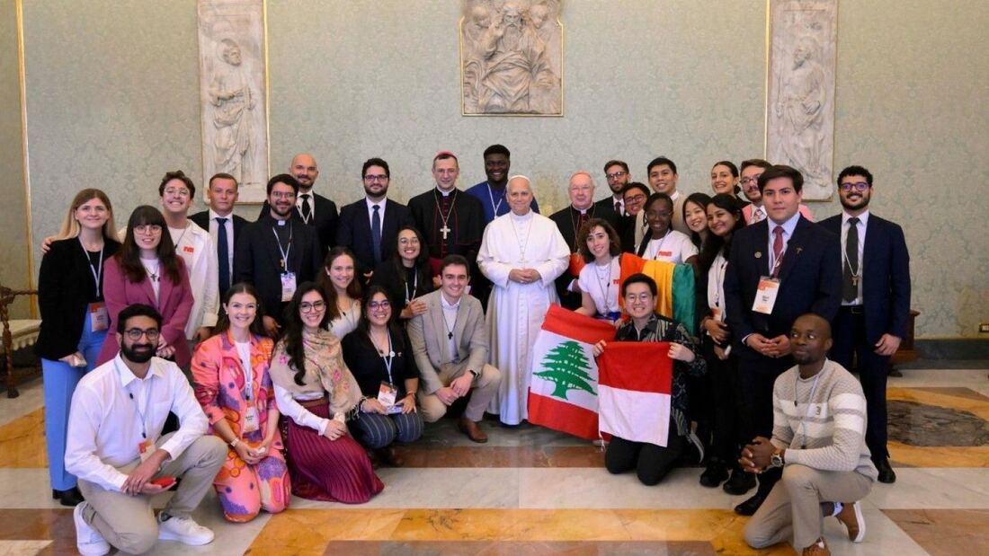 El Papa León XIV impulsa a los jóvenes del IYAB a vivir la sinodalidad

