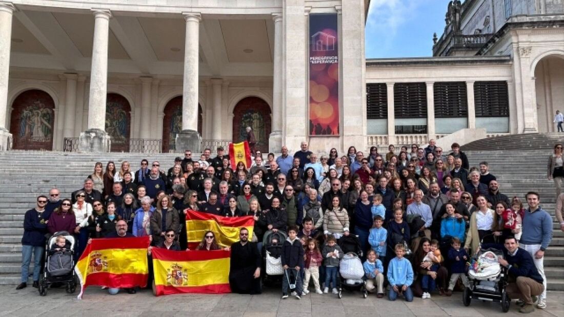 El Encuentro Diocesano de Familias reúne a 145 peregrinos en Fátima

