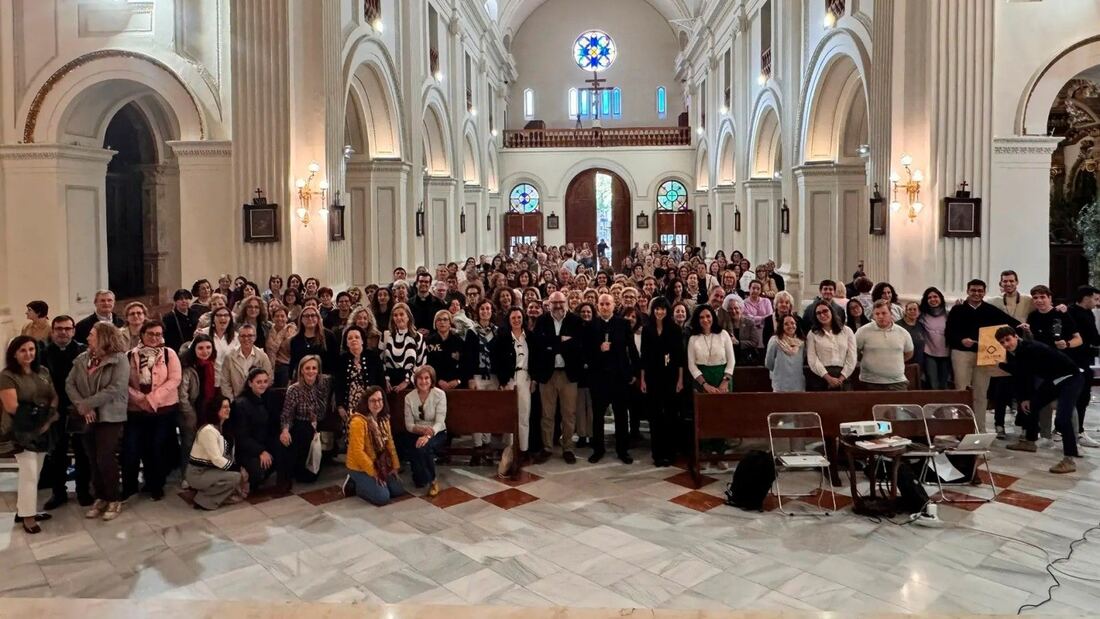 Los catequistas de Cartagena peregrinan a la Catedral en el Año Jubilar

