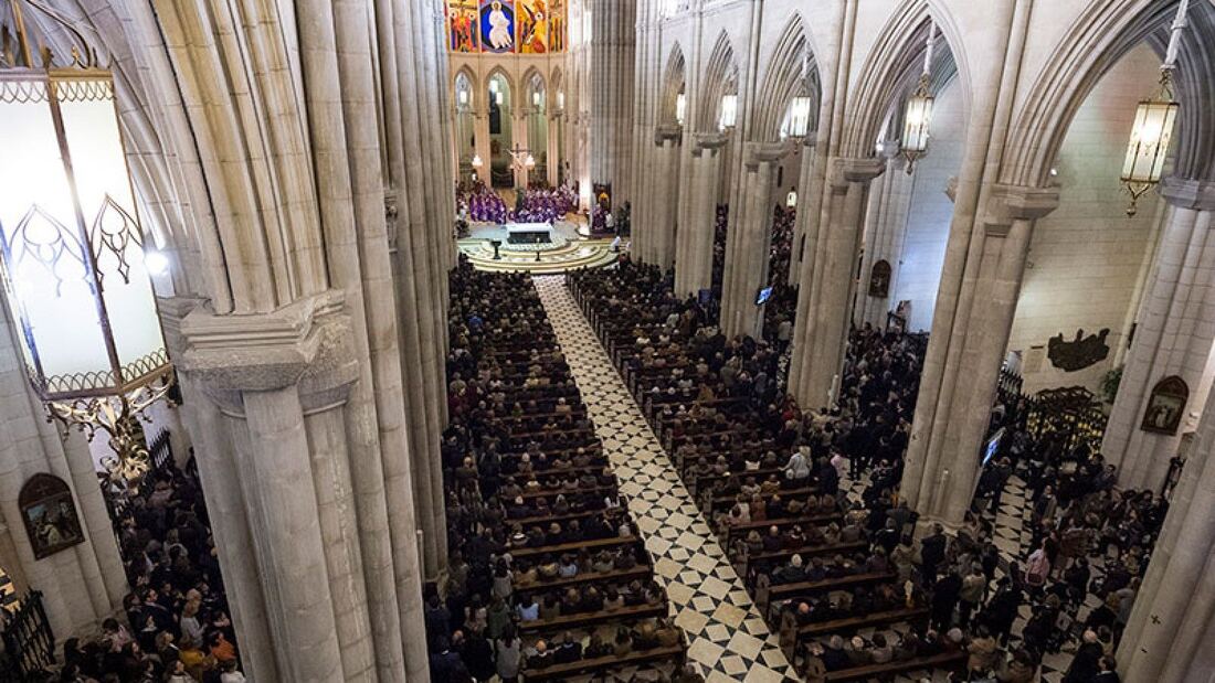 La catedral de La Almudena acoge una celebración ecuménica en Madrid

