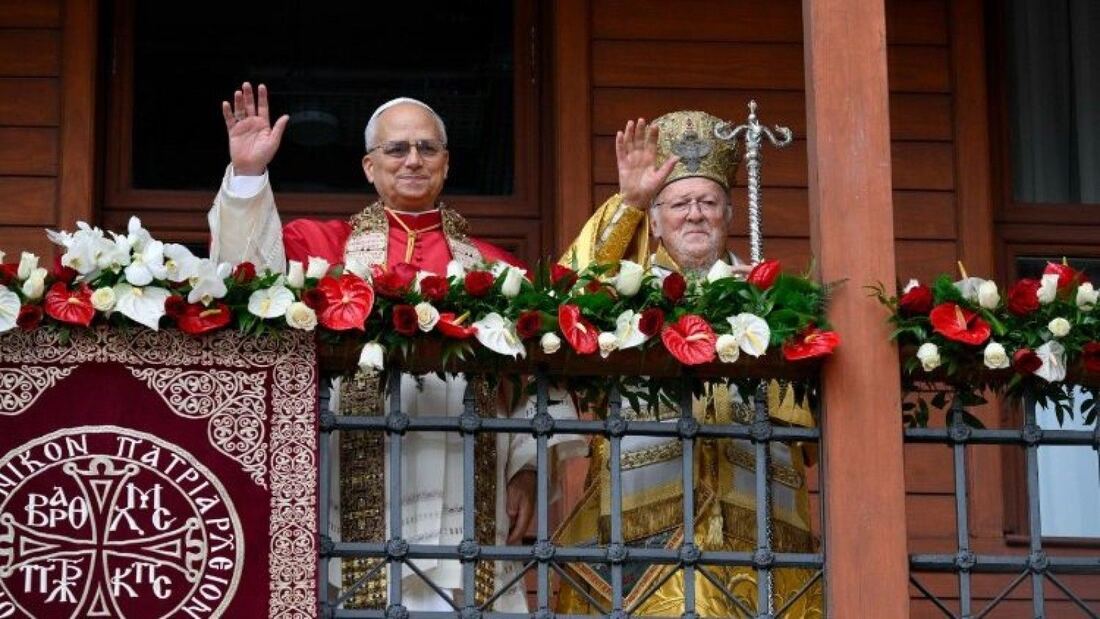 El Papa León XIV concluye su viaje a Türkiye con una bendición ecuménica