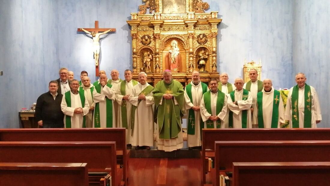 El arzobispo de Zaragoza prosigue su visita pastoral a los sacerdotes

