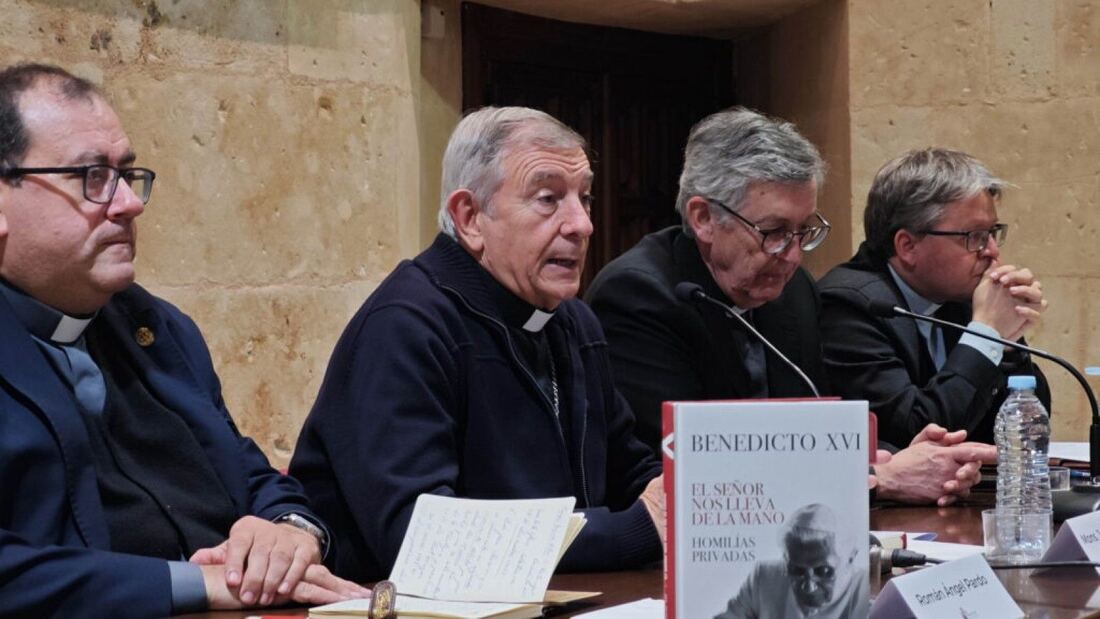 La Diócesis de Salamanca presenta el libro de homilías privadas de Benedicto XVI

