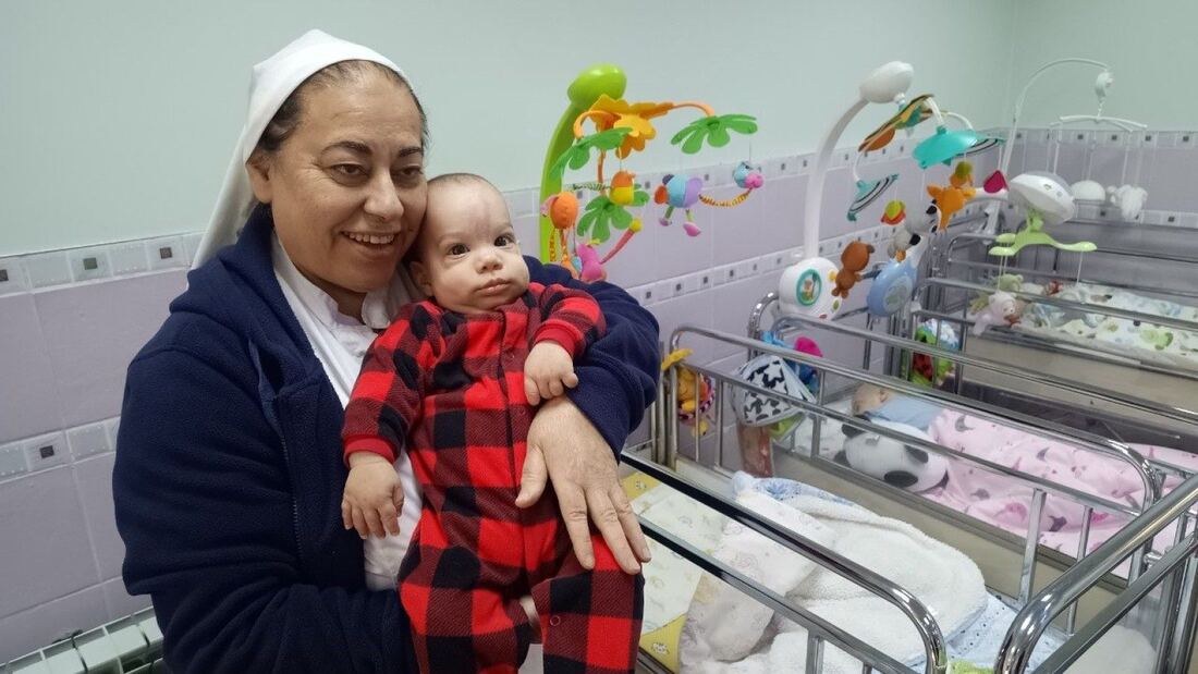 Las Hijas de la Caridad gestionan un orfanato para niños necesitados en Belén