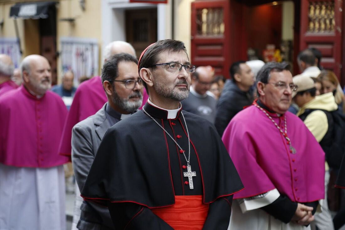 El cardenal Cobo alerta en la Almudena: «Vivimos en un clima bélico»