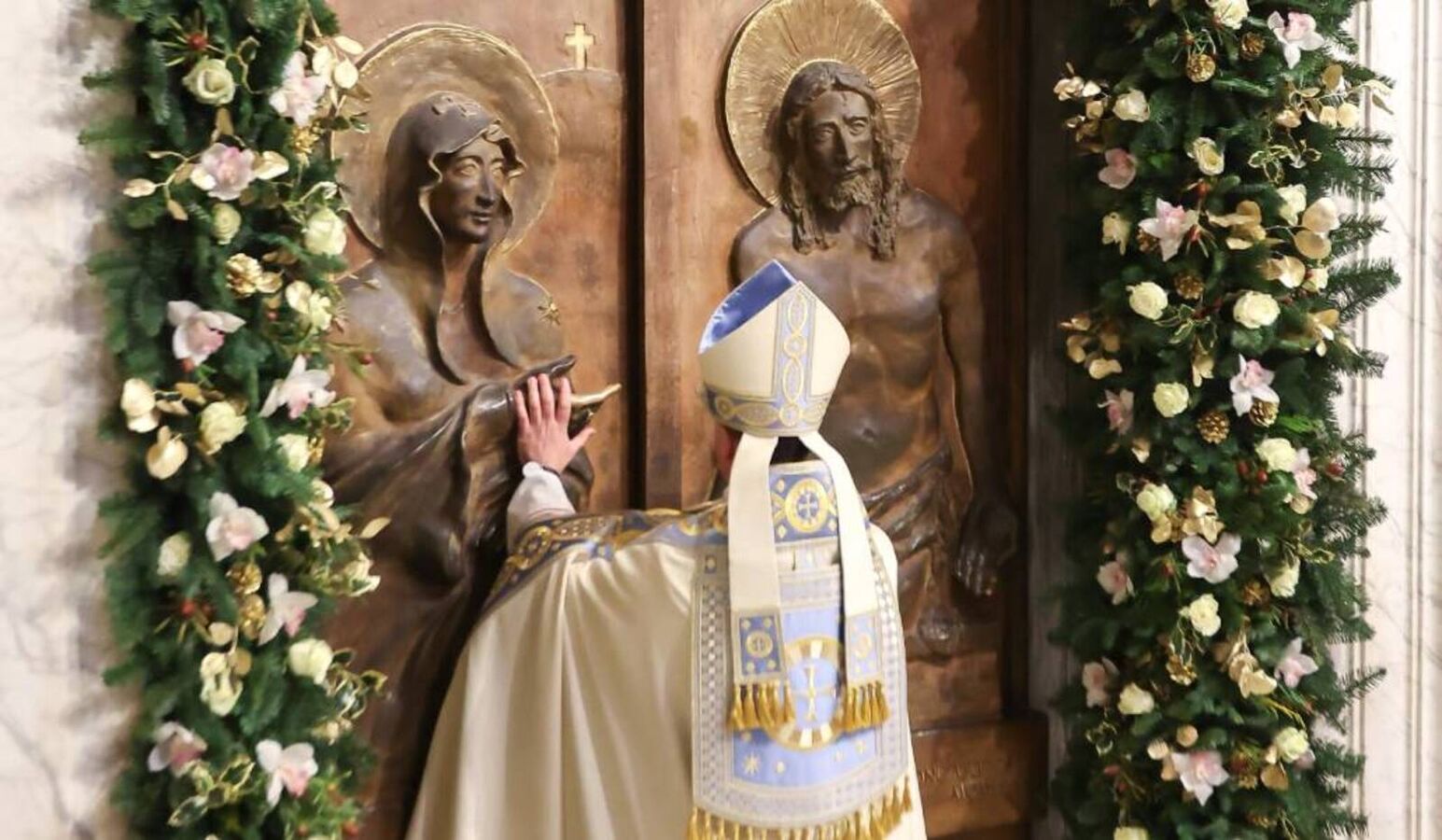 Santa María la Mayor cerrará la primera puerta santa del Jubileo de 2025